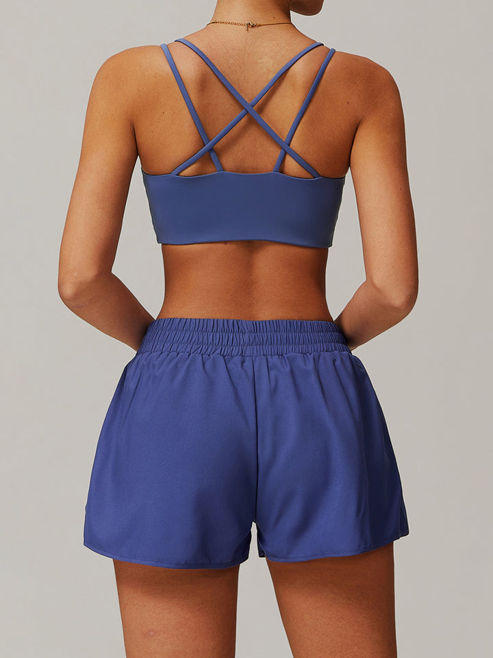 Anti-Exposure Pocket Skirt Shorts