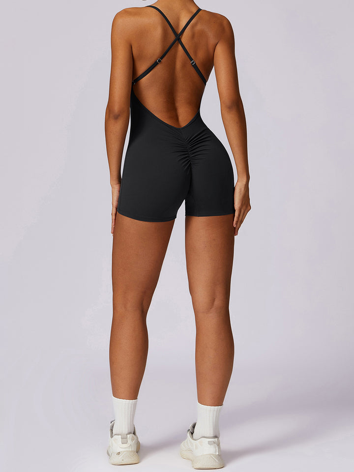 WaveSculpt Cross Back Bodysuit