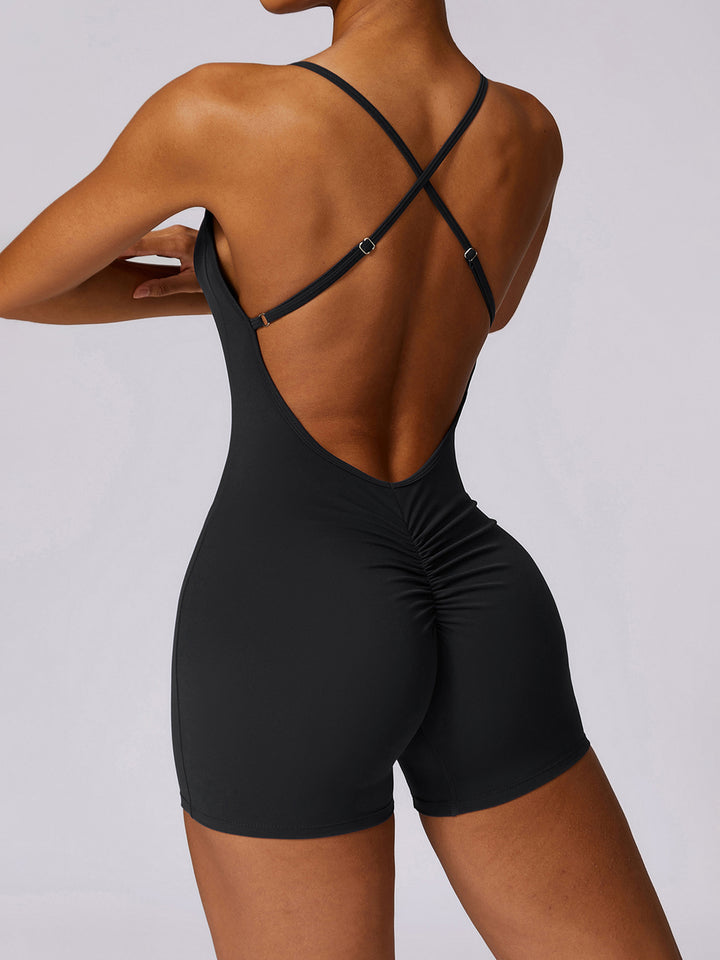WaveSculpt Cross Back Bodysuit