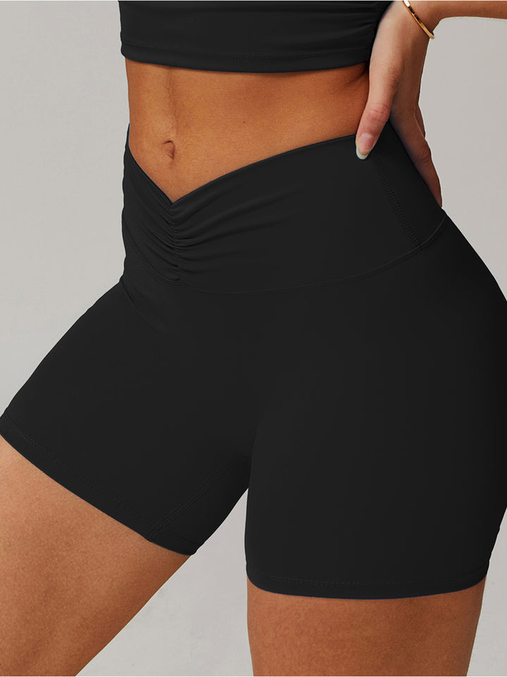Cloud-Fold Five-Quarter Shorts