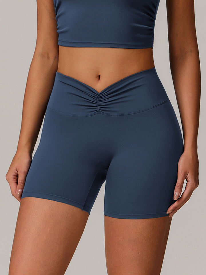 Cloud-Fold Five-Quarter Shorts