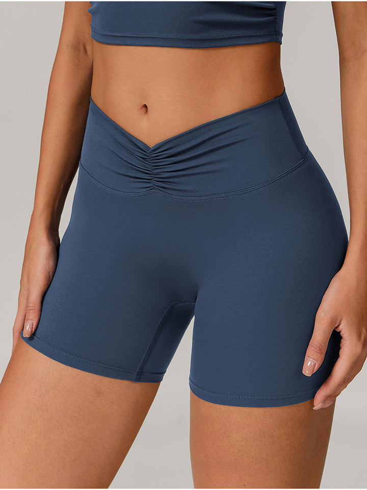 Cloud-Fold Five-Quarter Shorts