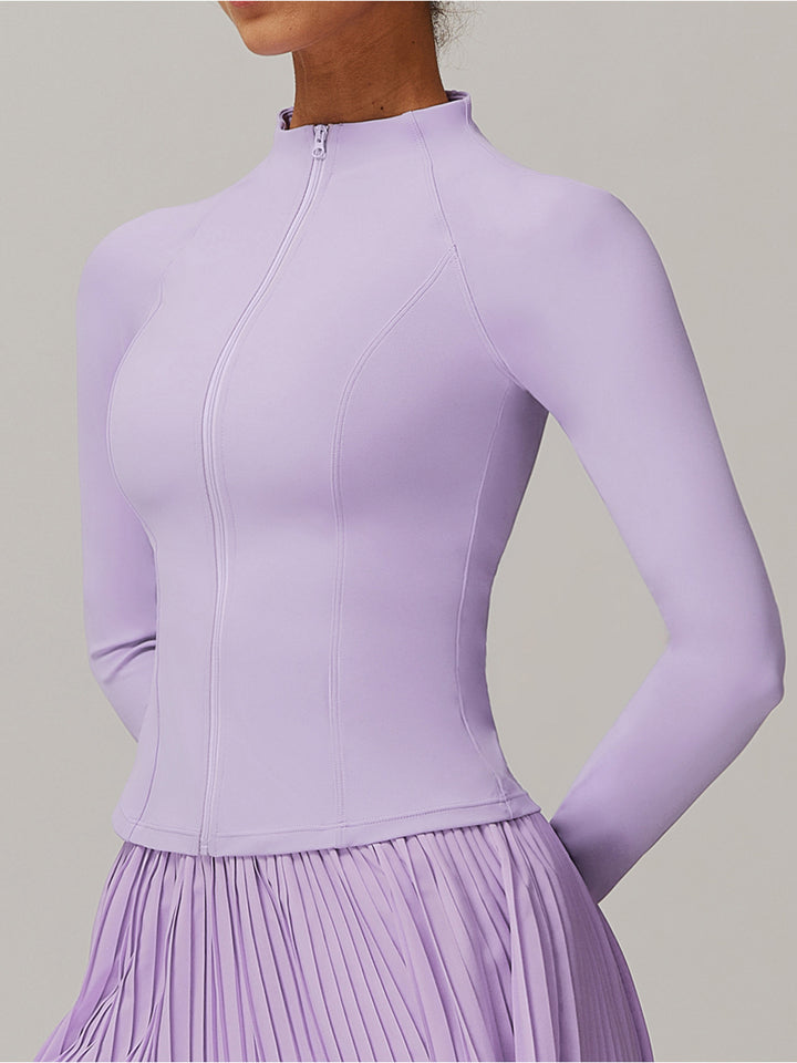 Cloud-Like Zipper Jacket