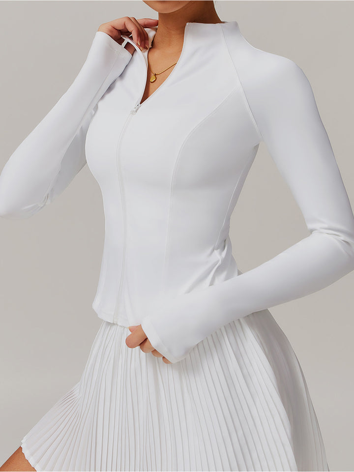 Cloud-Like Zipper Jacket