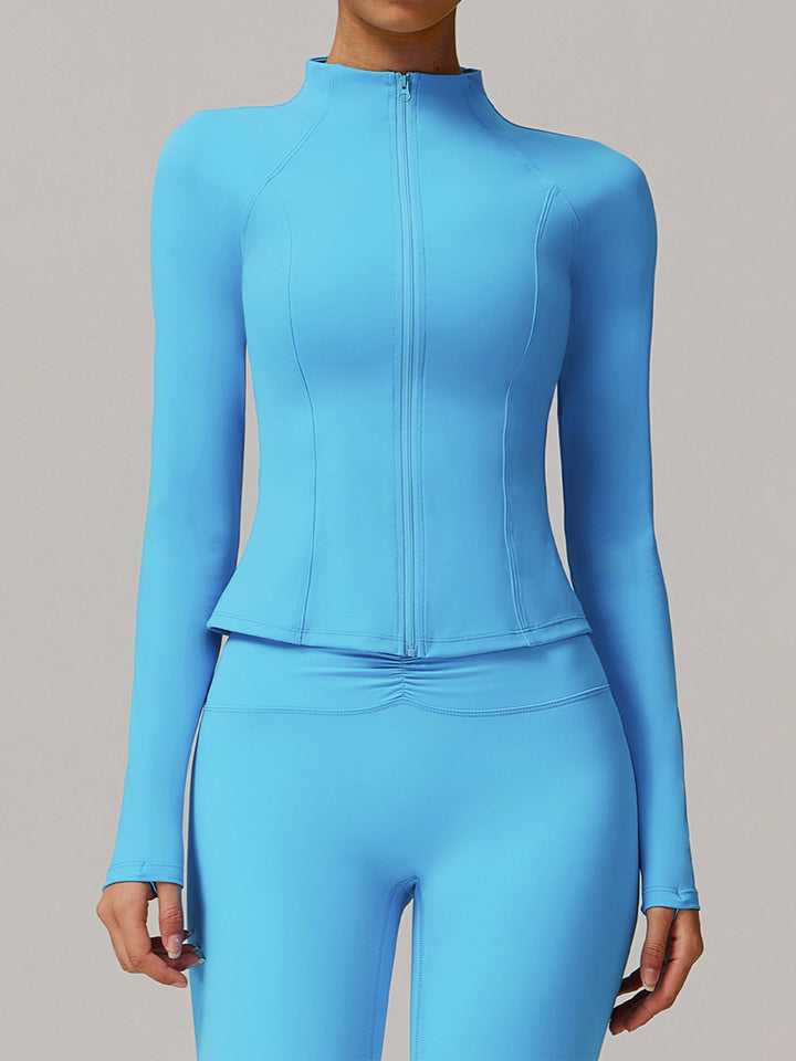 Cloud-Like Zipper Jacket