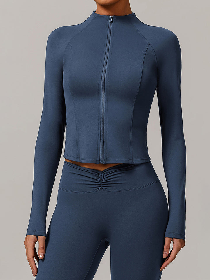 Cloud-Like Zipper Jacket