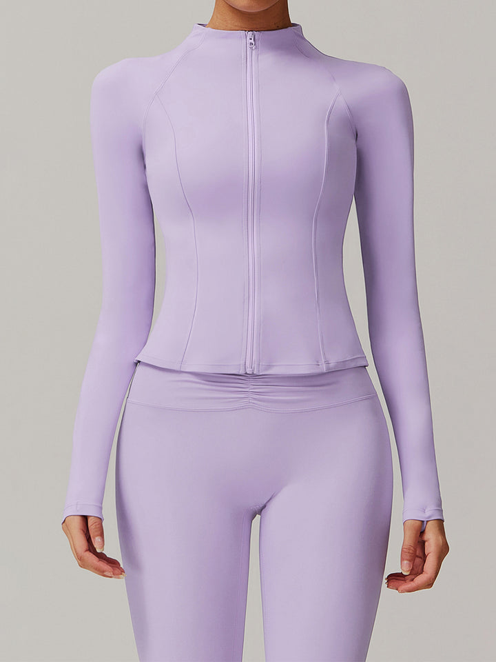 Cloud-Like Zipper Jacket