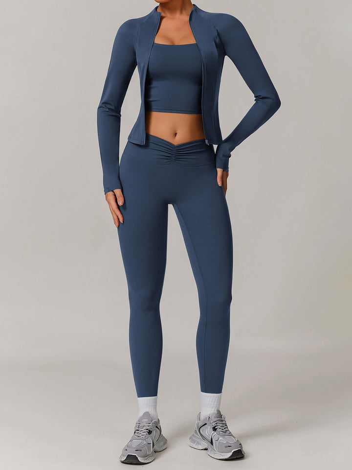 Cloud-Like Zipper Jacket