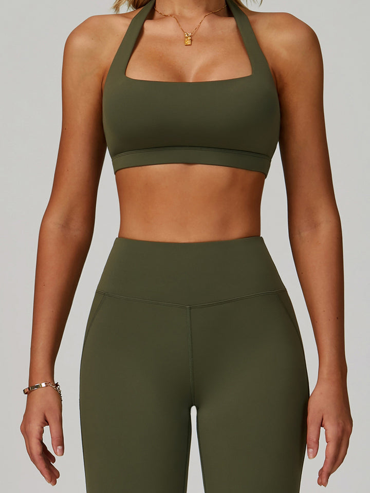 CloudHold Halter Sports Bra