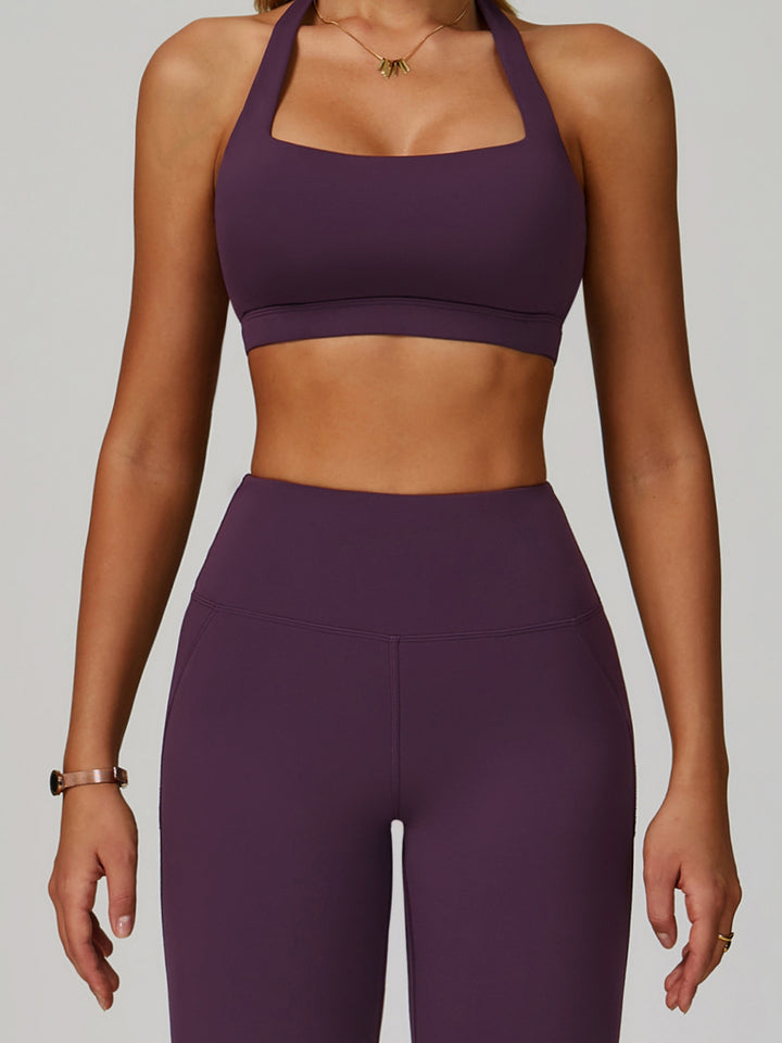CloudHold Halter Sports Bra