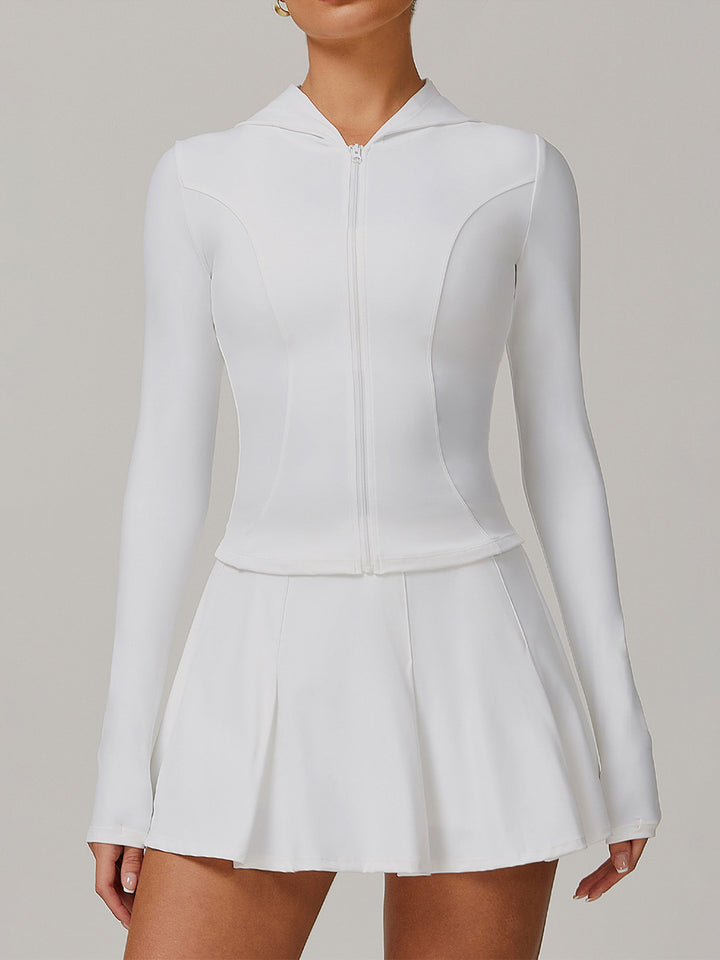 Cross-Waist Flared Sports Bottoms