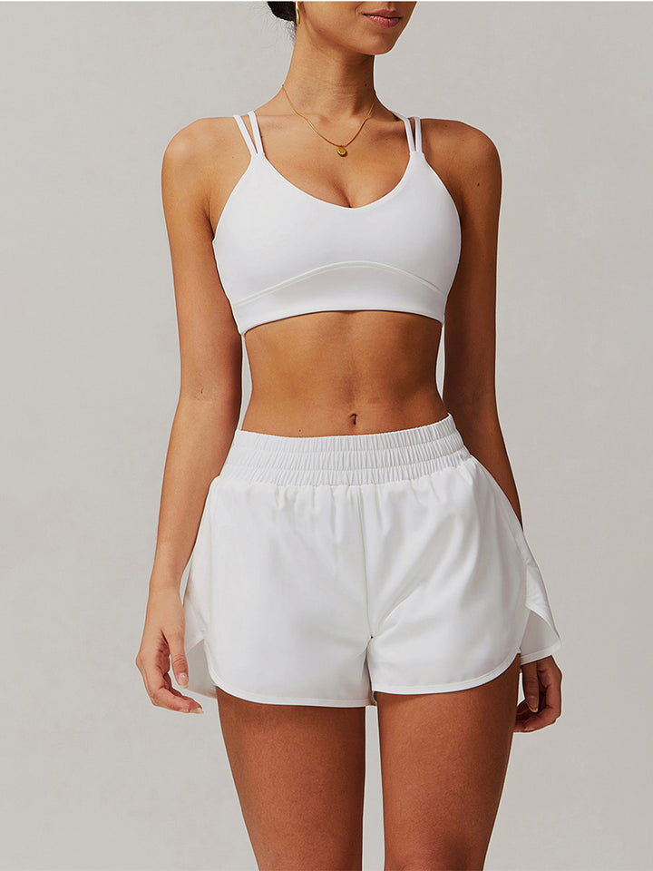 Cross Strap Contour Sports Bras