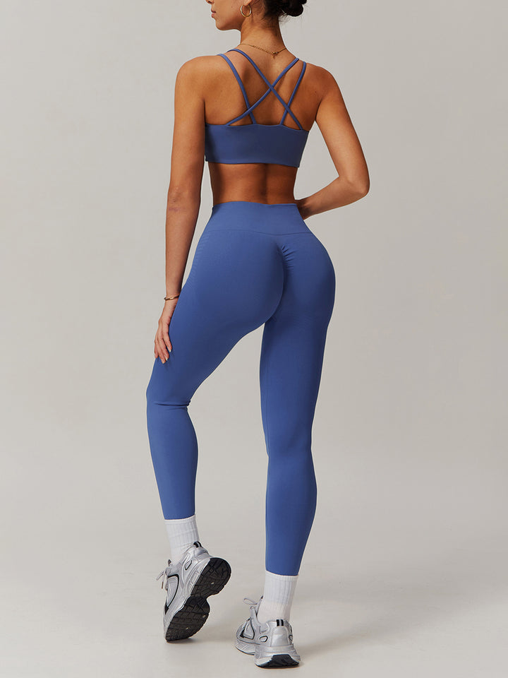 Cross Strap Contour Sports Bras