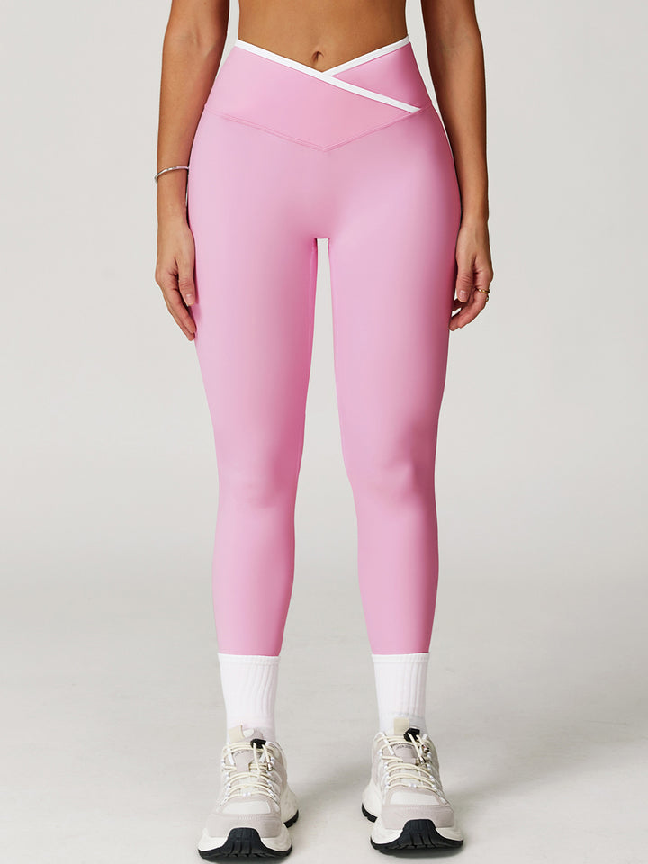 Cross Waistband Sports Bottoms