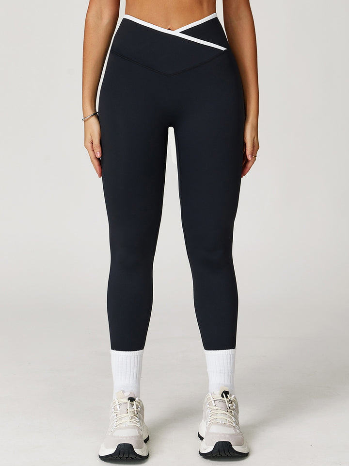 Cross Waistband Sports Bottoms