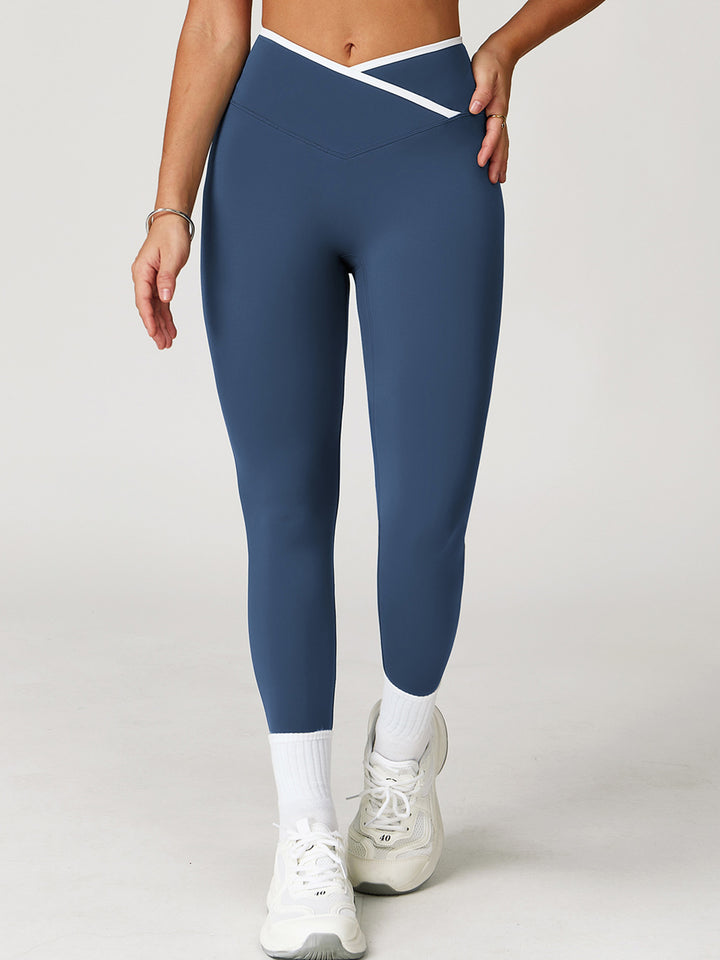 Cross Waistband Sports Bottoms