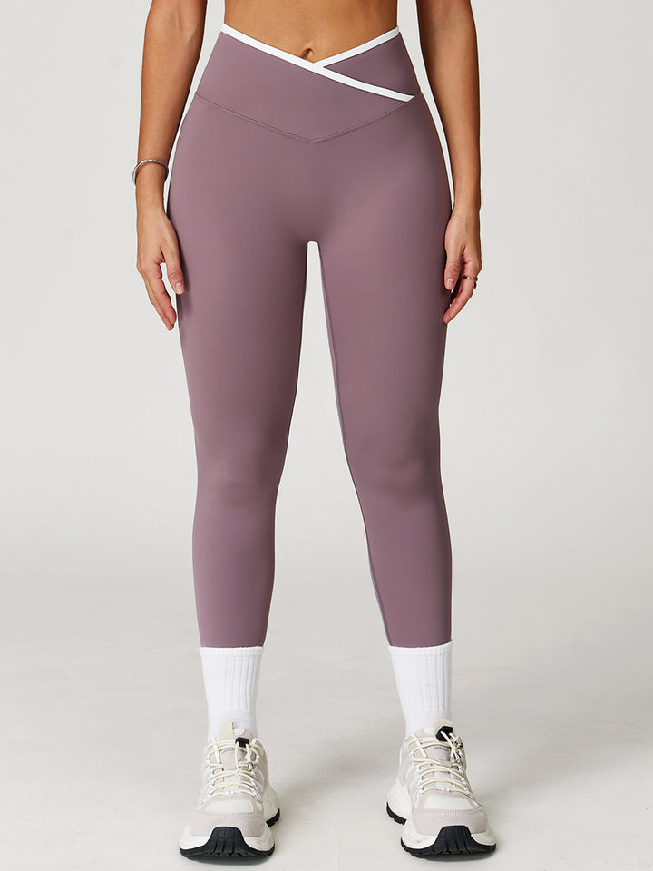Cross Waistband Sports Bottoms
