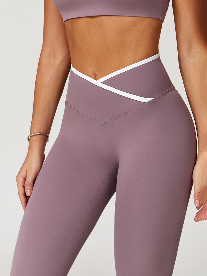 Cross Waistband Sports Bottoms