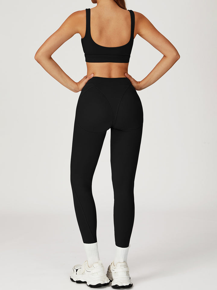 Double-Strap Nude Sports Bras