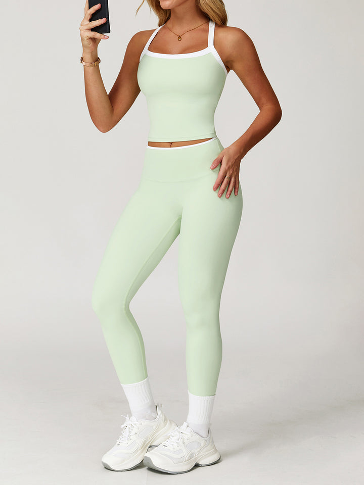 EdgeLine Cross Back Sports Tops