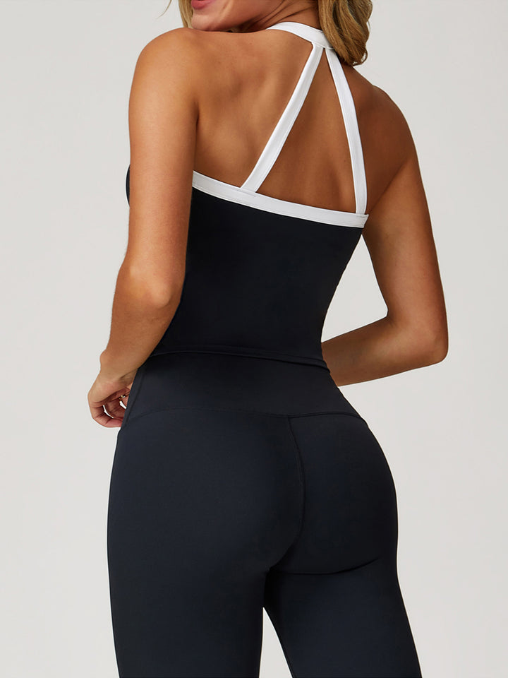 EdgeLine Cross Back Sports Tops