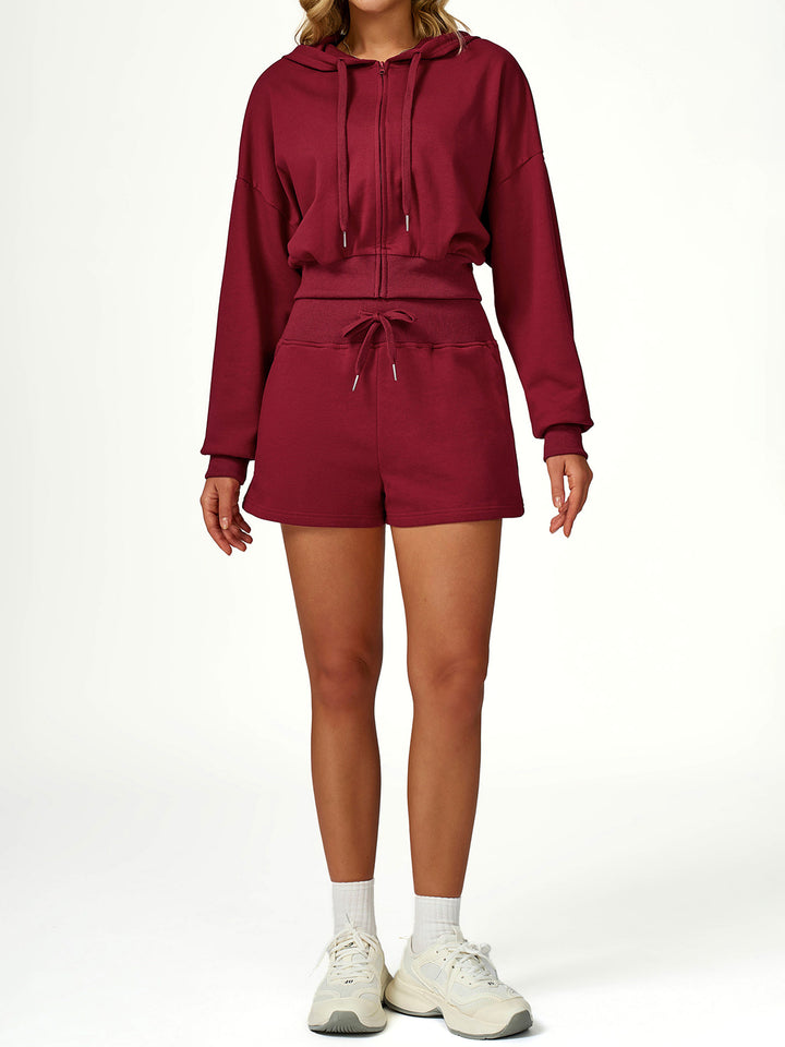 Elastic Waist Loose Fit Shorts
