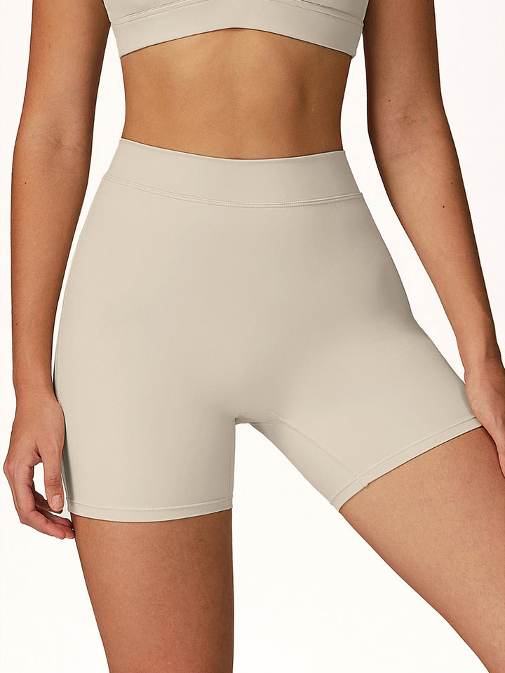 High-Waist Butt-Lifting Sports Shorts