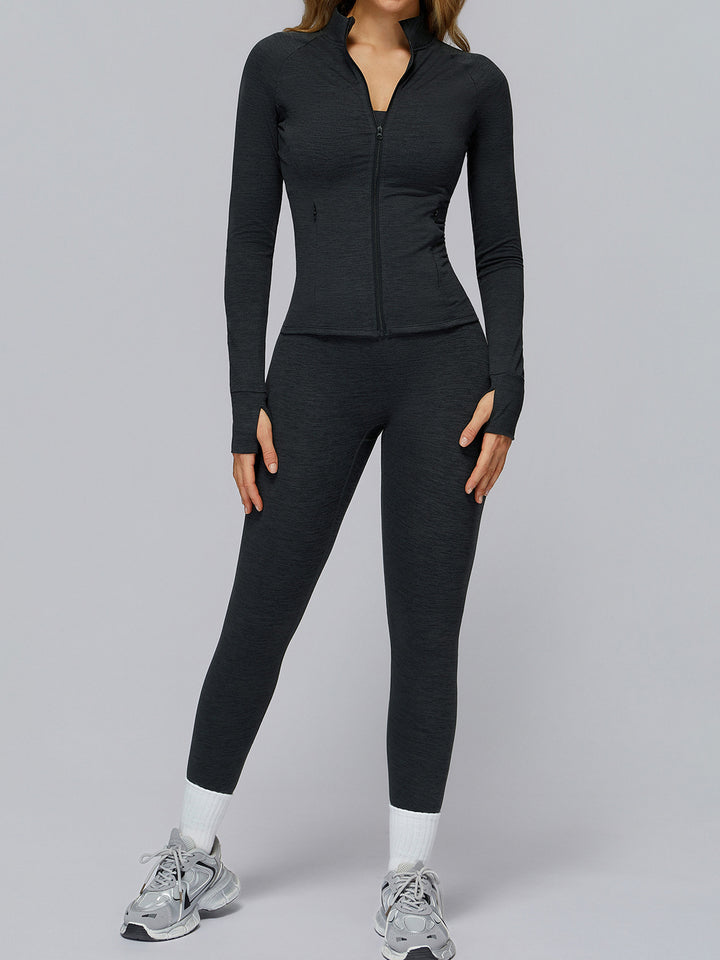 High-Waist Seamless Sports Pants