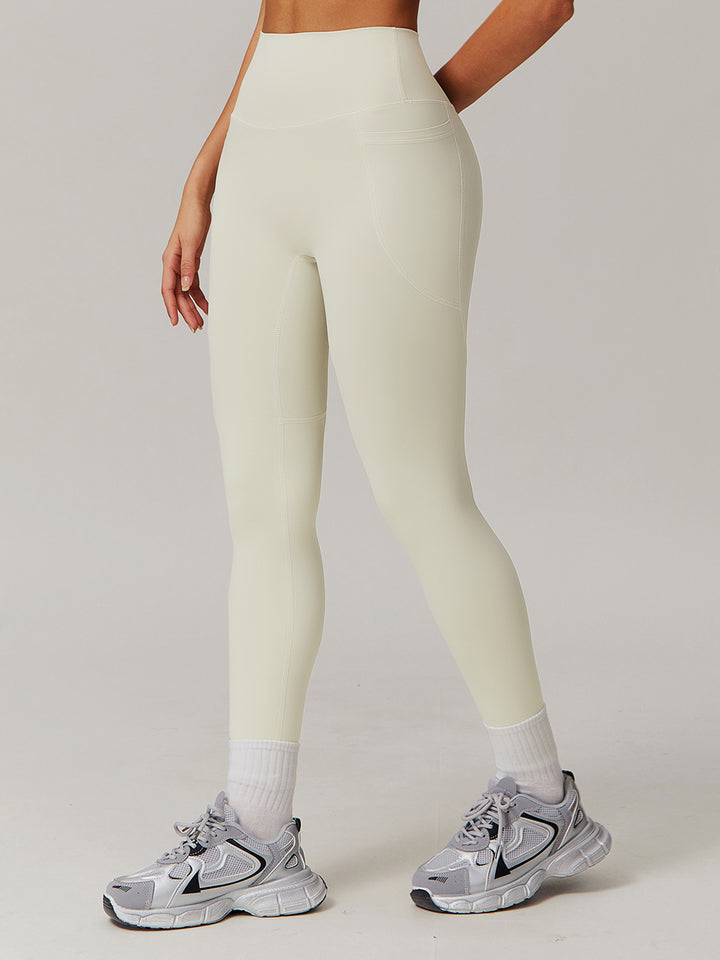 High Waist Pocket Workout Sports Bottoms