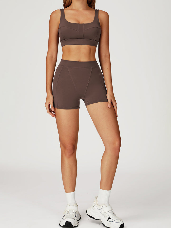 High Waist Sports Shorts