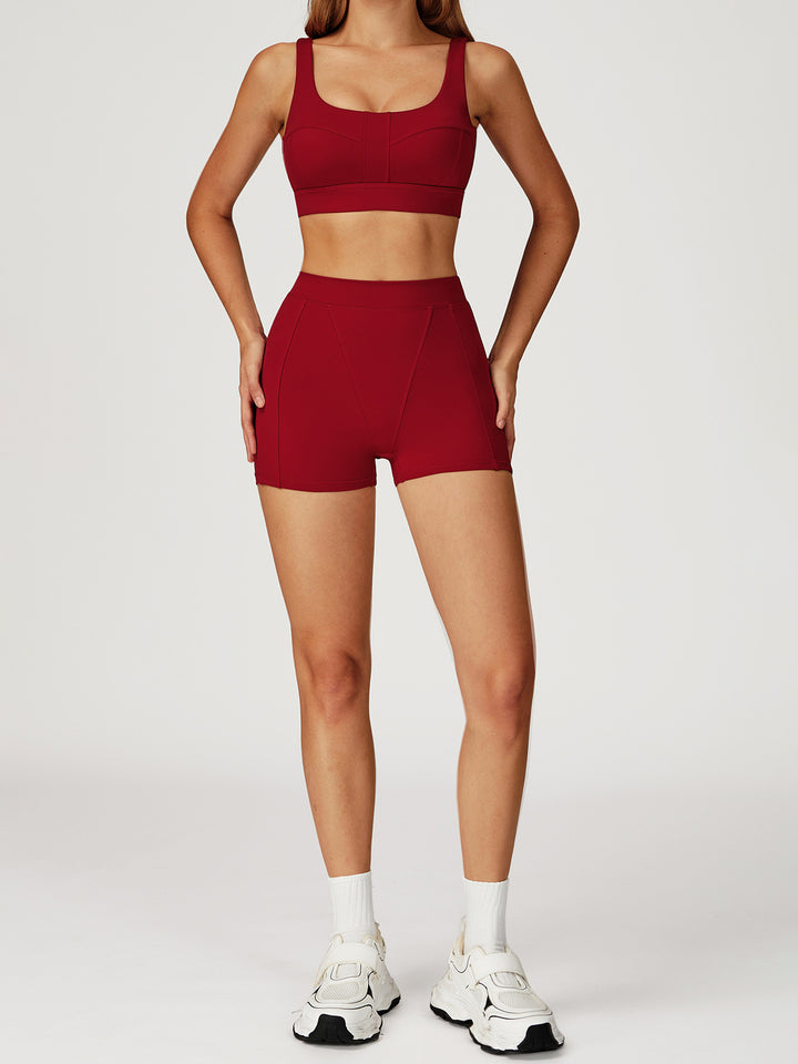 High Waist Sports Shorts