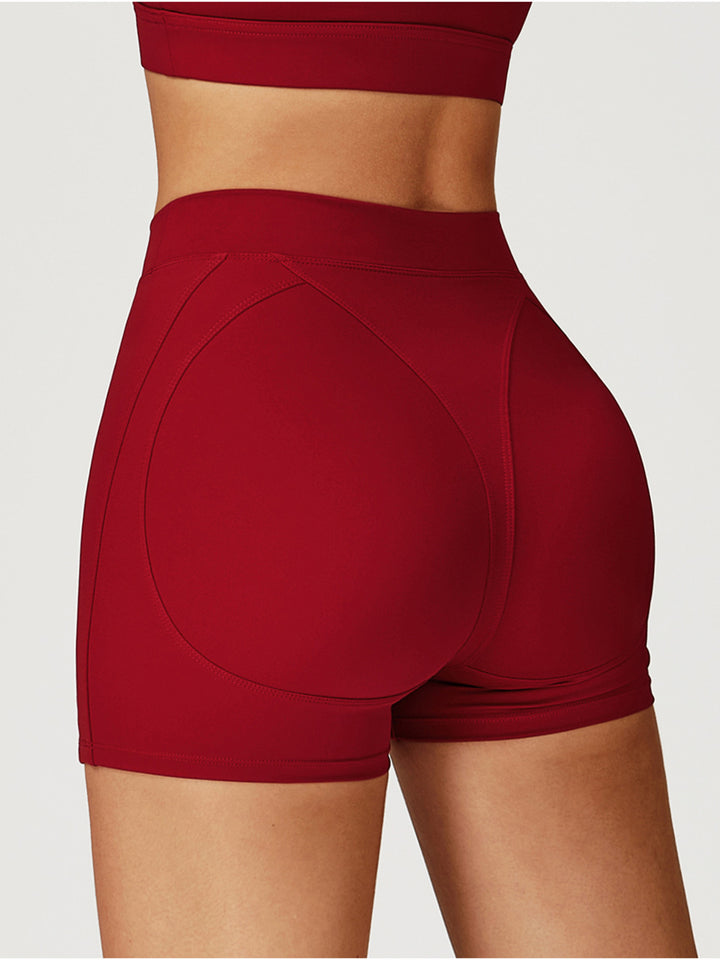 High Waist Sports Shorts