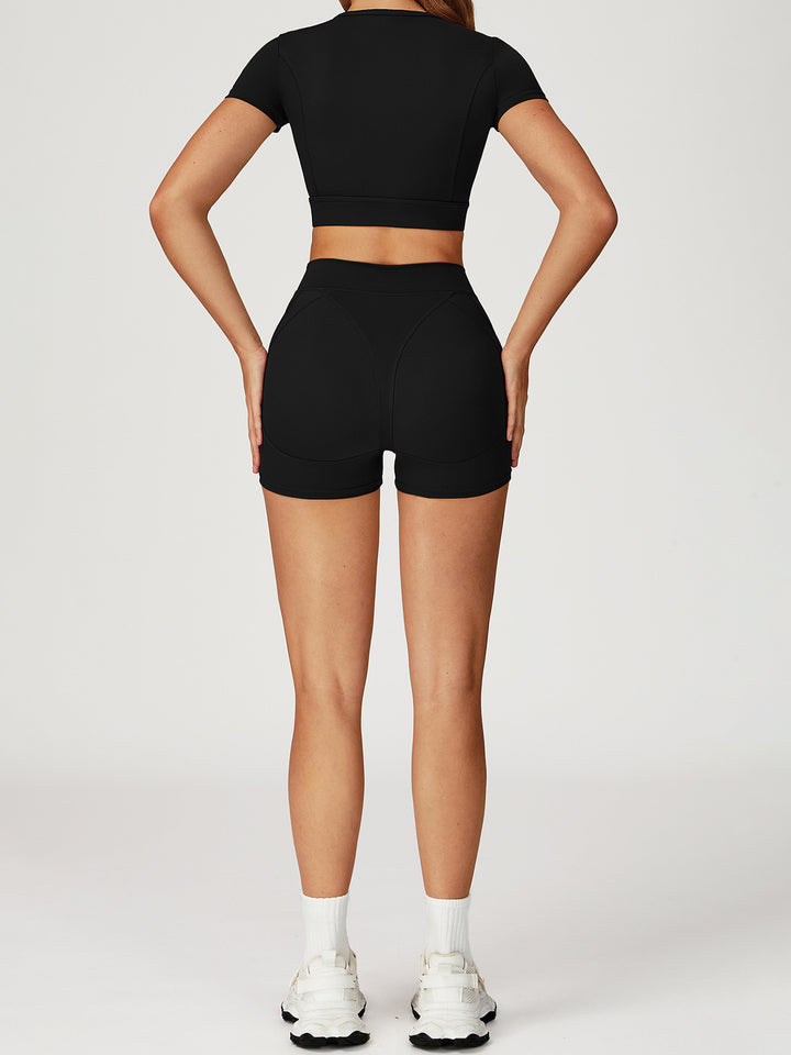 High Waist Sports Shorts