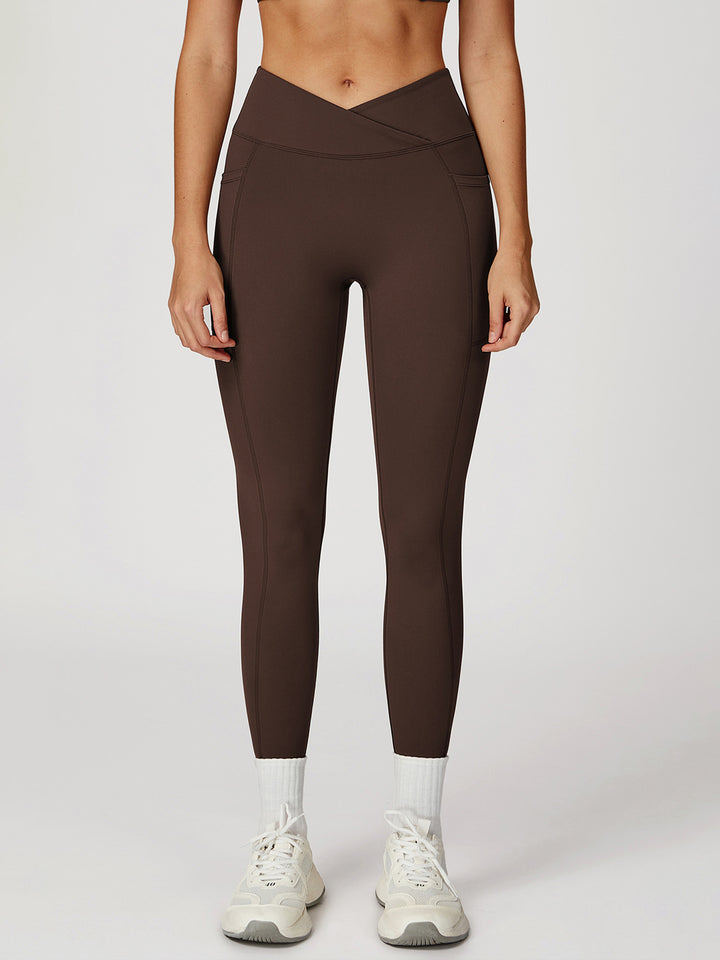 Flared High-Waist Sports Pants