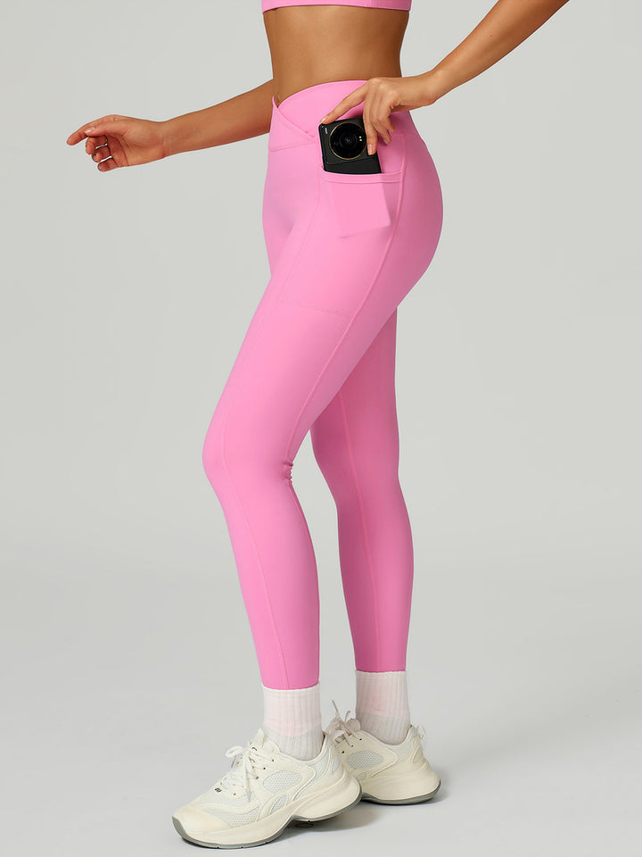 Flared High-Waist Sports Pants