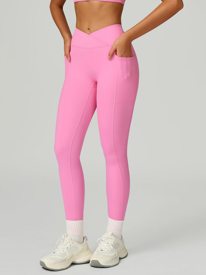 Flared High-Waist Sports Pants