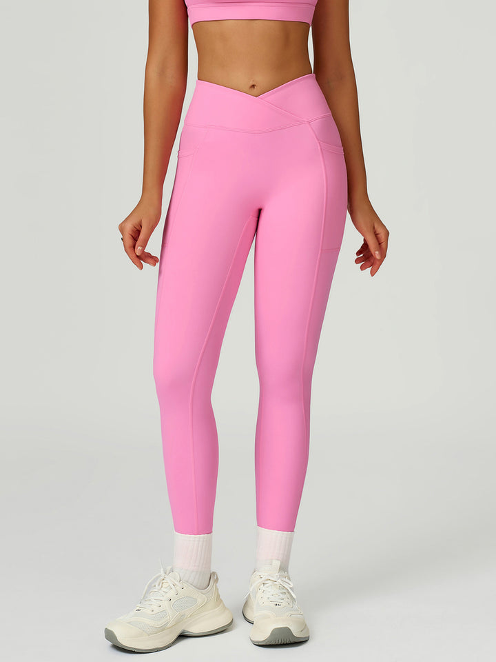 Flared High-Waist Sports Pants