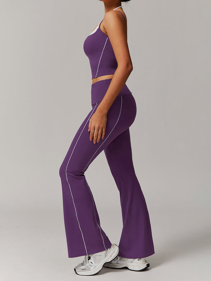 Hollow Back Halter Top