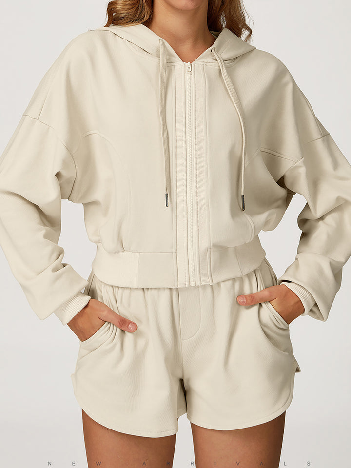 Hooded Full-Zip Sweatshirt
