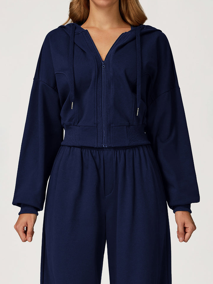 Hooded Full-Zip Sweatshirt