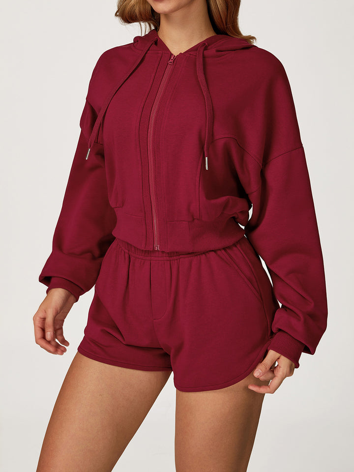 Hooded Full-Zip Sweatshirt