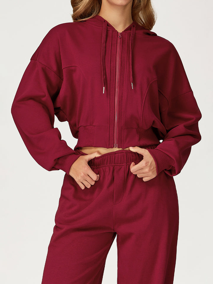 Hooded Full-Zip Sweatshirt