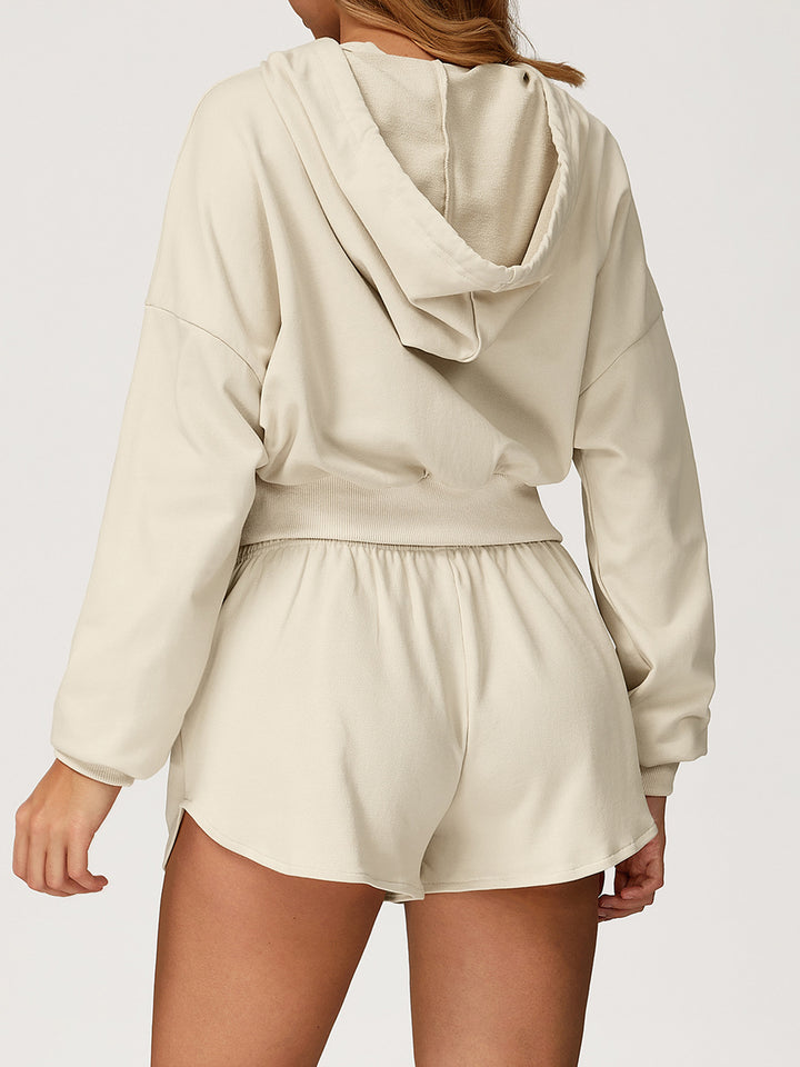 Hooded Full-Zip Sweatshirt