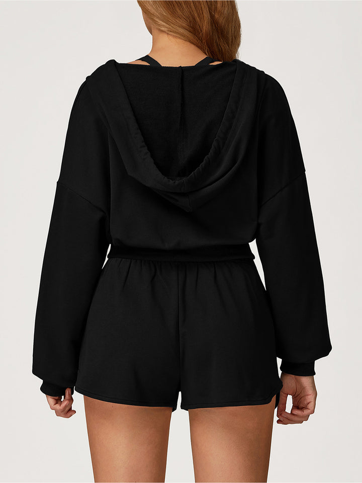 Hooded Full-Zip Sweatshirt