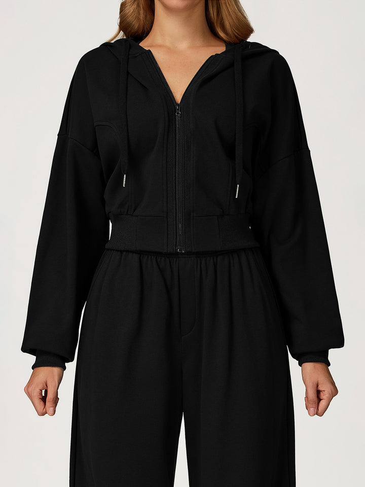 Hooded Full-Zip Sweatshirt