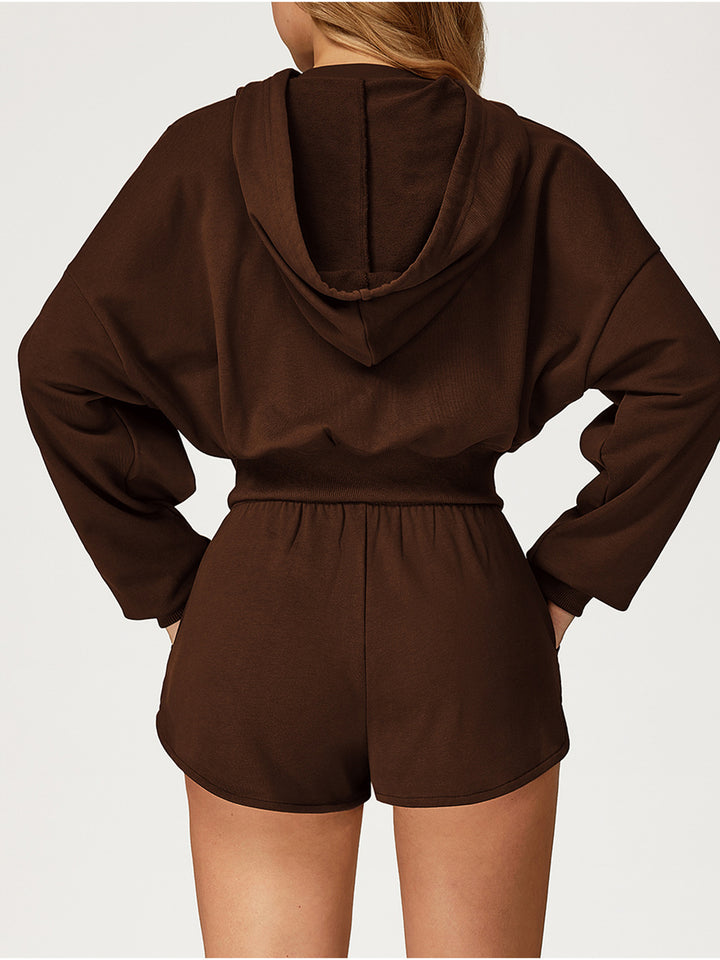 Hooded Full-Zip Sweatshirt