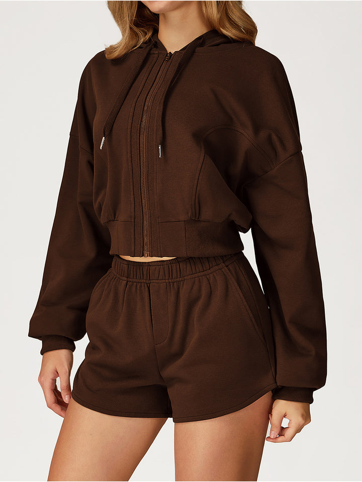 Hooded Full-Zip Sweatshirt