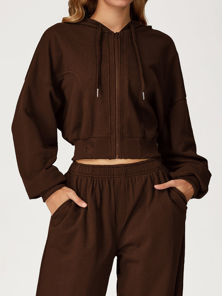 Hooded Full-Zip Sweatshirt