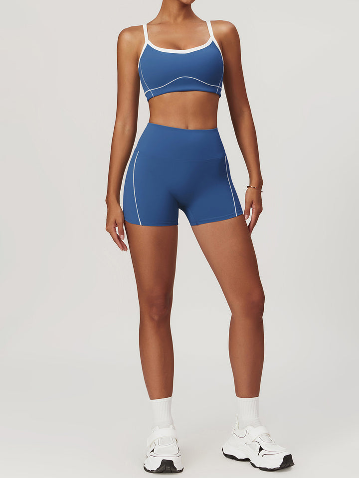 LiftContour Contrast Sports Shorts