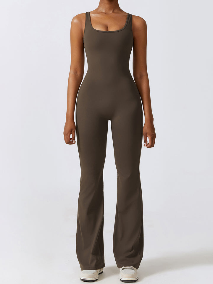 FlowBack Flared Jumpsuit